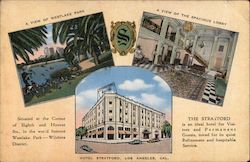 Hotel Stratford Los Angeles, CA Postcard Postcard Postcard