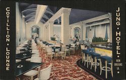 Cotillion Lounge, Jung Hotel New Orleans, LA Postcard Postcard Postcard