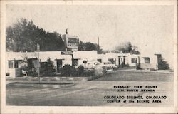 Pleasant View Court Colorado Springs, CO Postcard Postcard Postcard