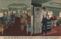 Southern Belle Passenger Railway Postcard