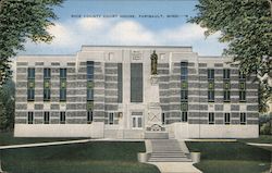 Rice County Court House Postcard