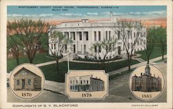 Montgomery County Court House Postcard