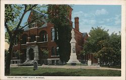 Court House Fort Scott, KS Postcard Postcard Postcard