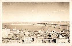 San Francisco Oakland Bay Bridge Postcard