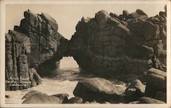 Arch Rock - Pacific Grove, California Postcard