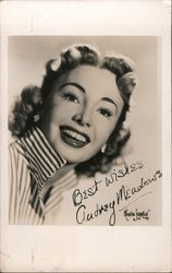 Audrey Meadows Actors Postcard Postcard Postcard