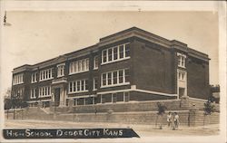 High School Dodge City, KS Postcard Postcard Postcard