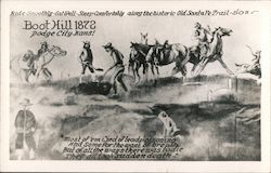 Boot Hill 1872 Dodge City, KS Postcard Postcard Postcard