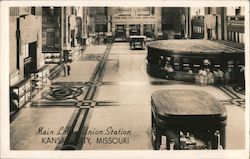 Main Lobby of Union Station Kansas City, MO Postcard Postcard Postcard