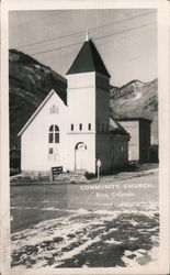 Community Church Rico, CA Postcard Postcard Postcard