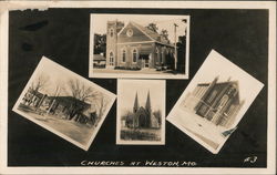 Churches Postcard