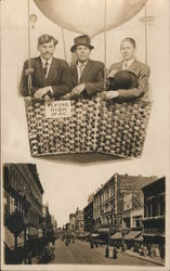 Men Posing for Carnival Photo Kansas City, MO Postcard Postcard Postcard