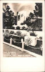 National Flower Show Postcard