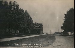 Foot of Washington Ave New Baltimore, MI Postcard Postcard Postcard