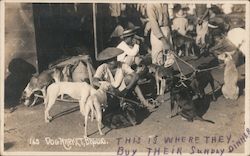 Dog Market, Baguio Philippines Southeast Asia Postcard Postcard Postcard