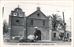 Adobe Mission - Plaza Square Postcard