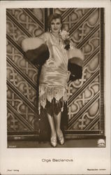 Olga Baclanova Celebrities Postcard Postcard Postcard