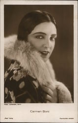 Carmen Boni Celebrities Postcard Postcard Postcard