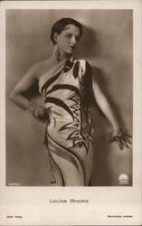 Louise Brooks Celebrities Postcard Postcard Postcard