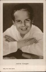 Jackie Coogan Actors Ross Verlag Postcard Postcard Postcard