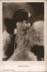 Maria Corda Postcard