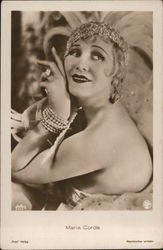 Maria Corda Postcard