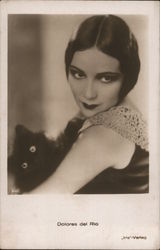 Dolores del Rio Celebrities Postcard Postcard Postcard