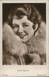 Janet Gaynor Actresses Postcard Postcard Postcard