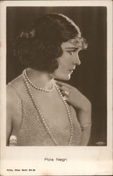 Pola Negri Postcard