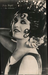 Pola Negri Postcard