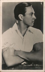 George O'Brien Actors Fox Film Postcard Postcard Postcard