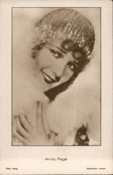 Anita Page Celebrities Postcard Postcard Postcard