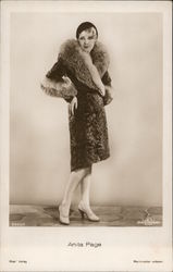 Anita Page Postcard