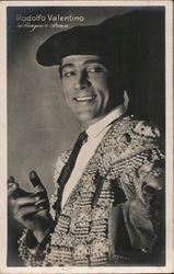 Rodolfo Valentino Actors Postcard Postcard Postcard