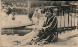 May McAvoy Celebrities Postcard Postcard Postcard