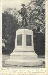 Second Massachusetts Infantry Monument Postcard