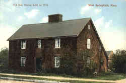 Old Day House built in 1754 Postcard