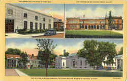 The William Pynchon Memorial Building and the Museum of Natural History Postcard