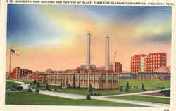 Administration Building And Portion Of Plant, Tennessee Estaman Corporation Postcard