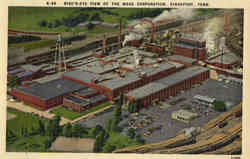 Bird's-Eye View of the Mead Corporation Kingsport, TN Postcard Postcard