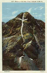 Mount of the Holy Cross Colorado Postcard Postcard