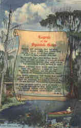 Legend of the Spanish Moss Postcard