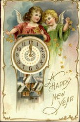 A Happy New Year Postcard