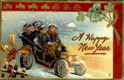 A Happy New Year Postcard