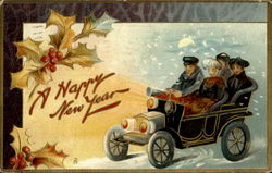 A Happy New Year Postcard