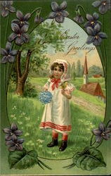 Easter Greetings Postcard Postcard