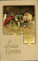 A Joyous Easter Postcard