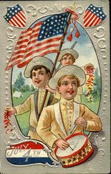 July 4Th 4th of July Postcard Postcard