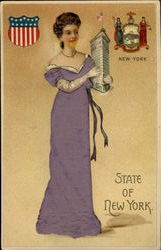 State Of New York Postcard