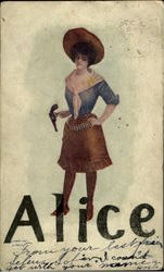 Alice Postcard